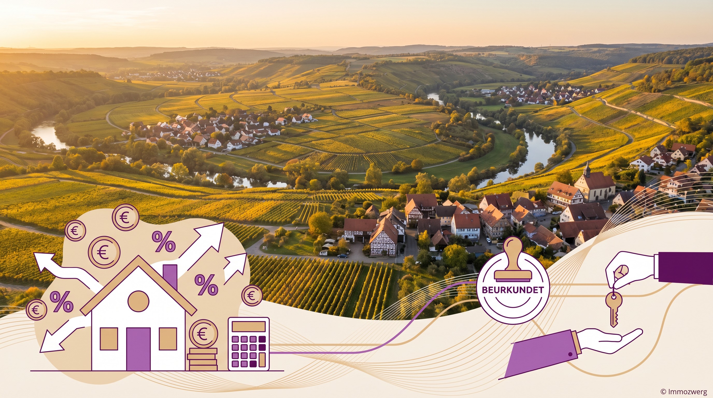 Hausverkauf Zabergäu: Diese Nebenkosten kommen auf Sie zu