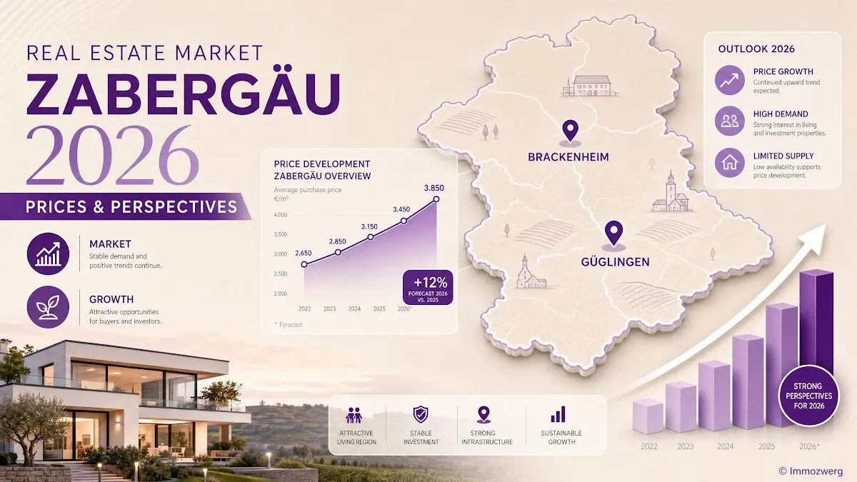 Immobilienmarkt Zabergäu 2026: Preise & Perspektiven